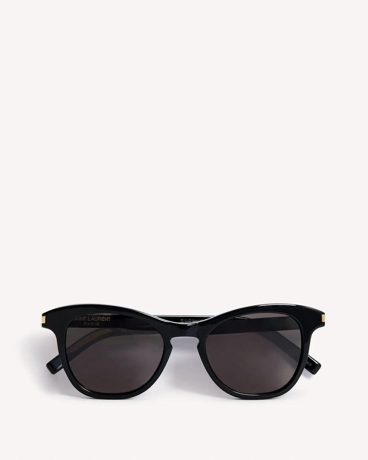 Saint Laurent Havana Frame Sunglasses Black