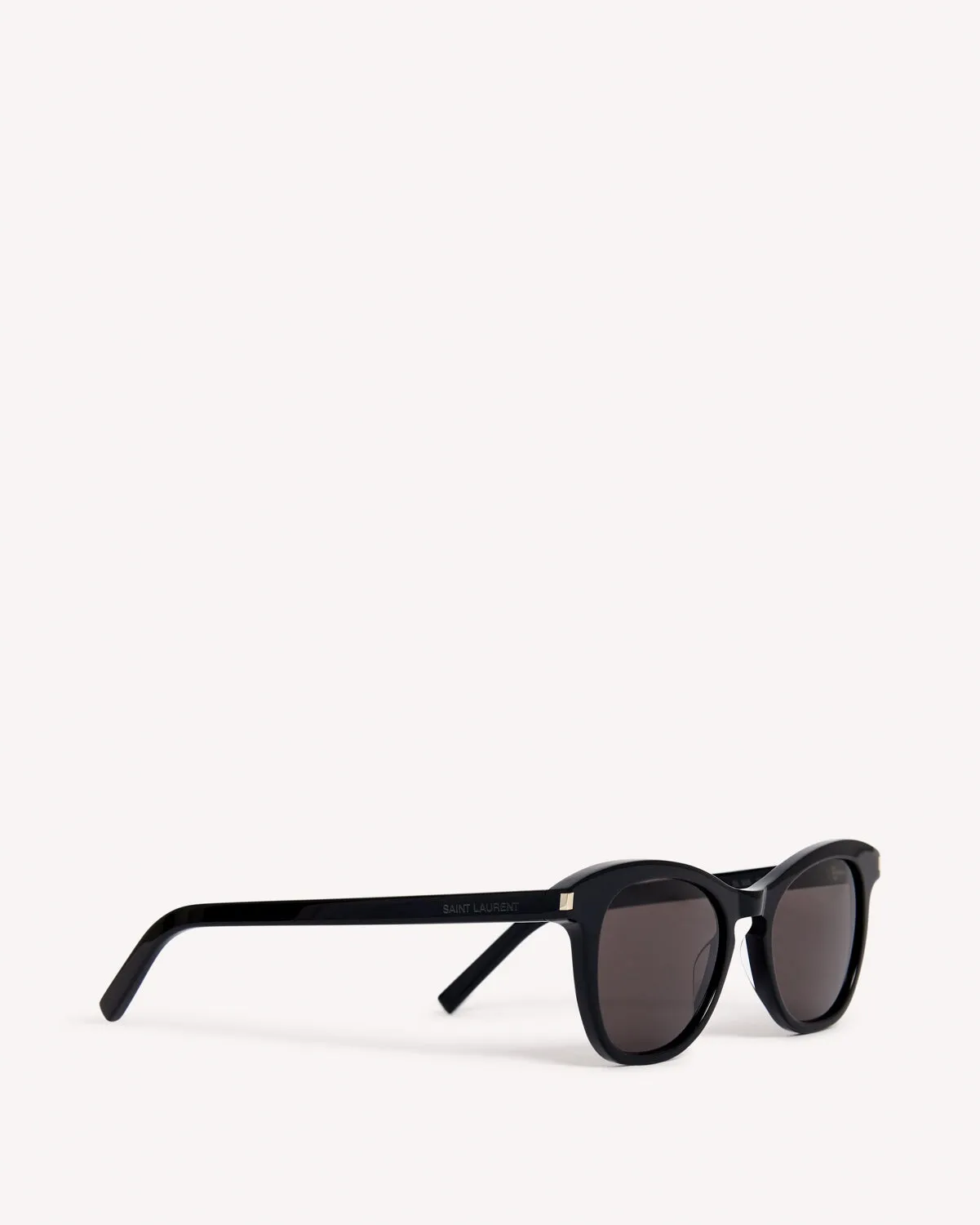 Saint Laurent Havana Frame Sunglasses Black