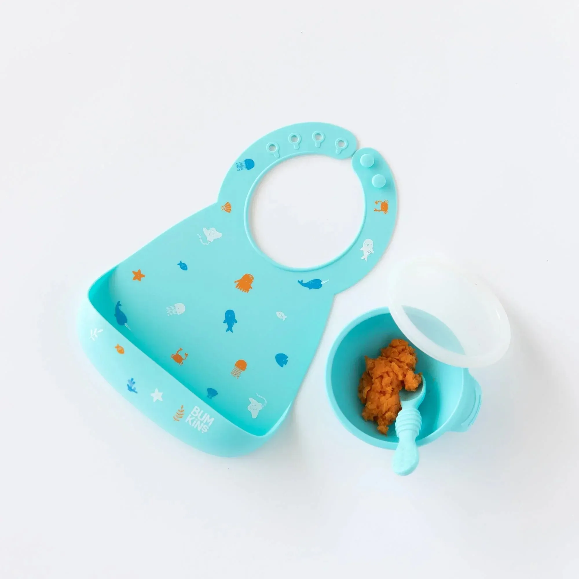 Silicone Bib: Ocean Life