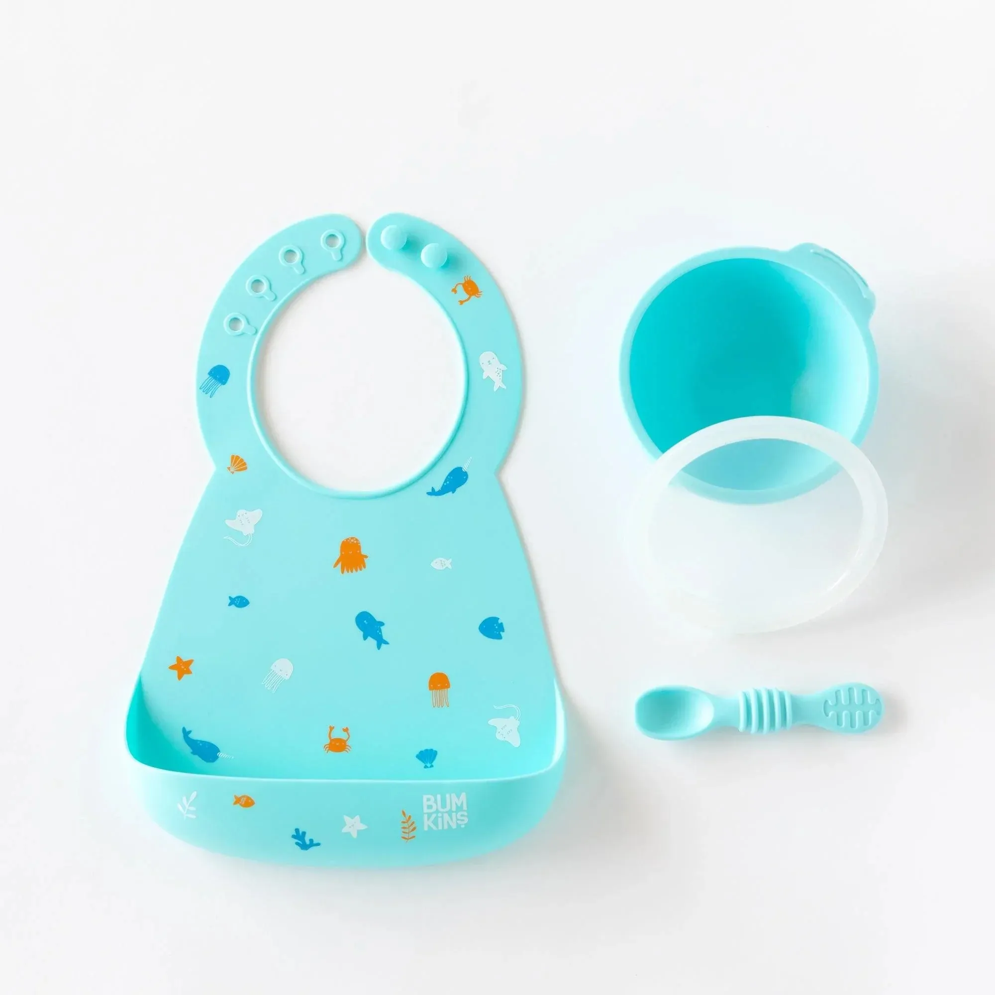 Silicone Bib: Ocean Life