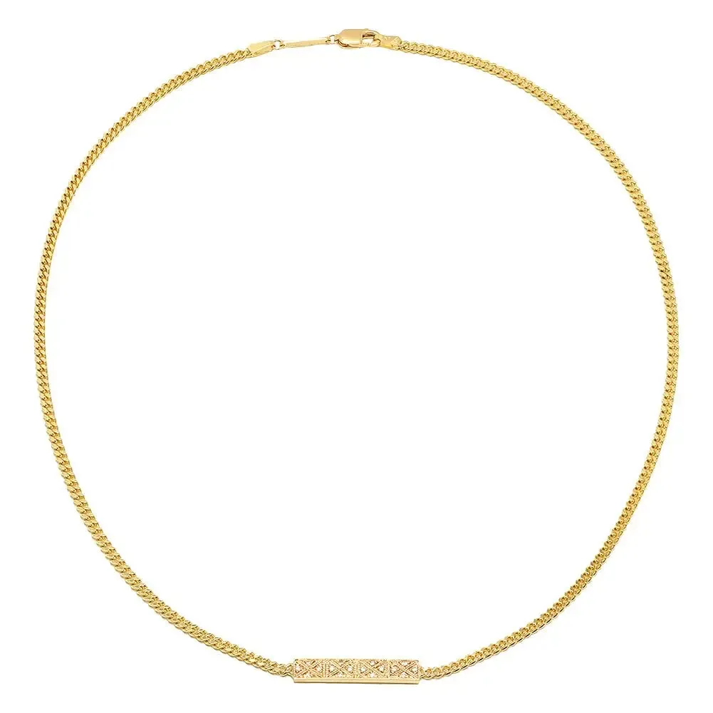 Simple & Elegant Diamond Choker Necklace