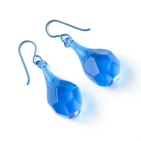 Simple Bling Earrings - Ocean