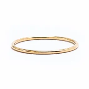 Simple Midi Gold Ring