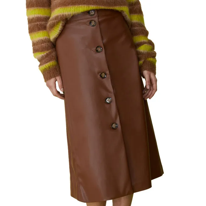 SKIRT COLLANA Woman Brown 