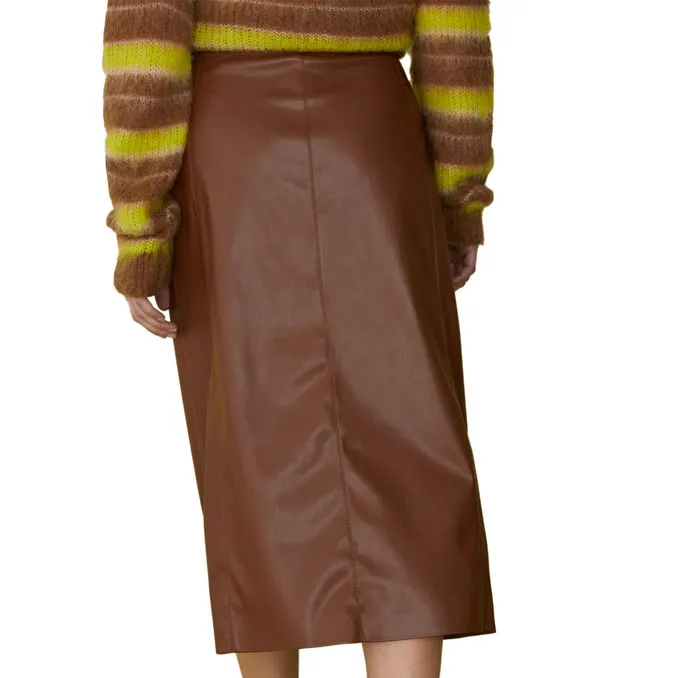 SKIRT COLLANA Woman Brown 