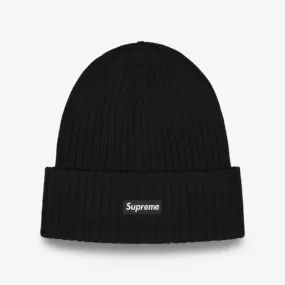 Supreme Beanie 'Overdyed' Black SS24