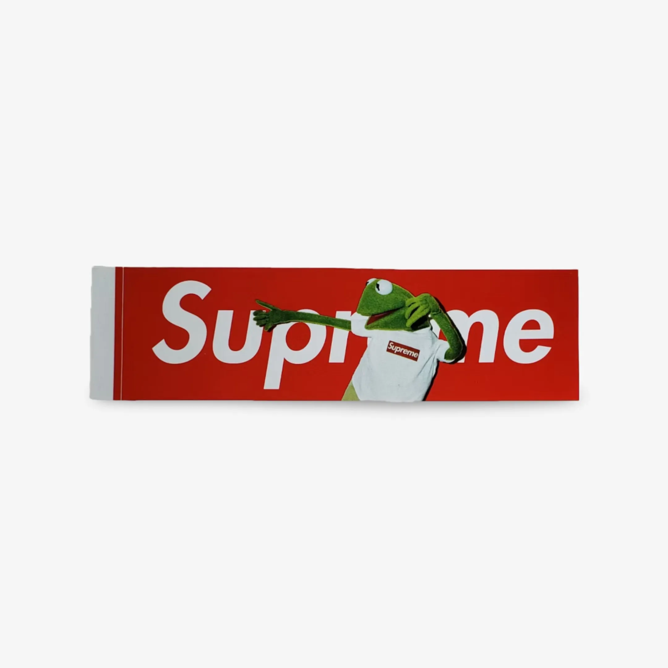 Supreme Sticker 'Box Logo Kermit The Frog' (Set of 3) Red / Blue / Yellow 2008