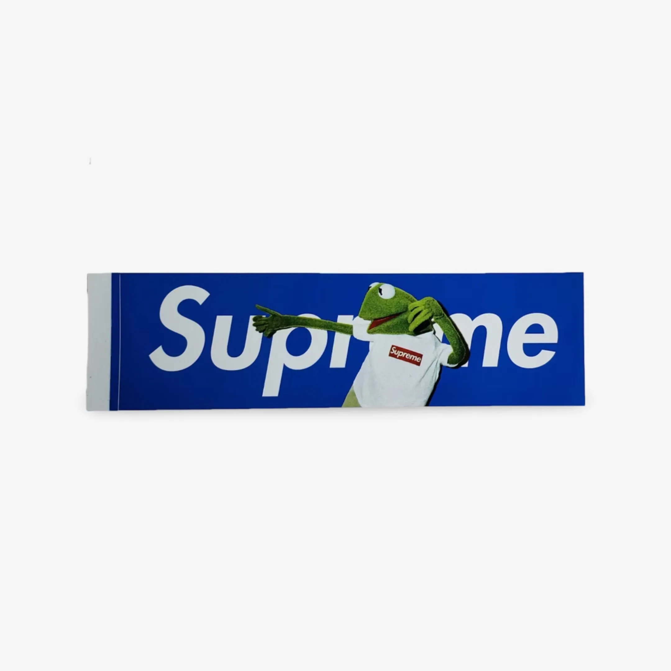 Supreme Sticker 'Box Logo Kermit The Frog' (Set of 3) Red / Blue / Yellow 2008