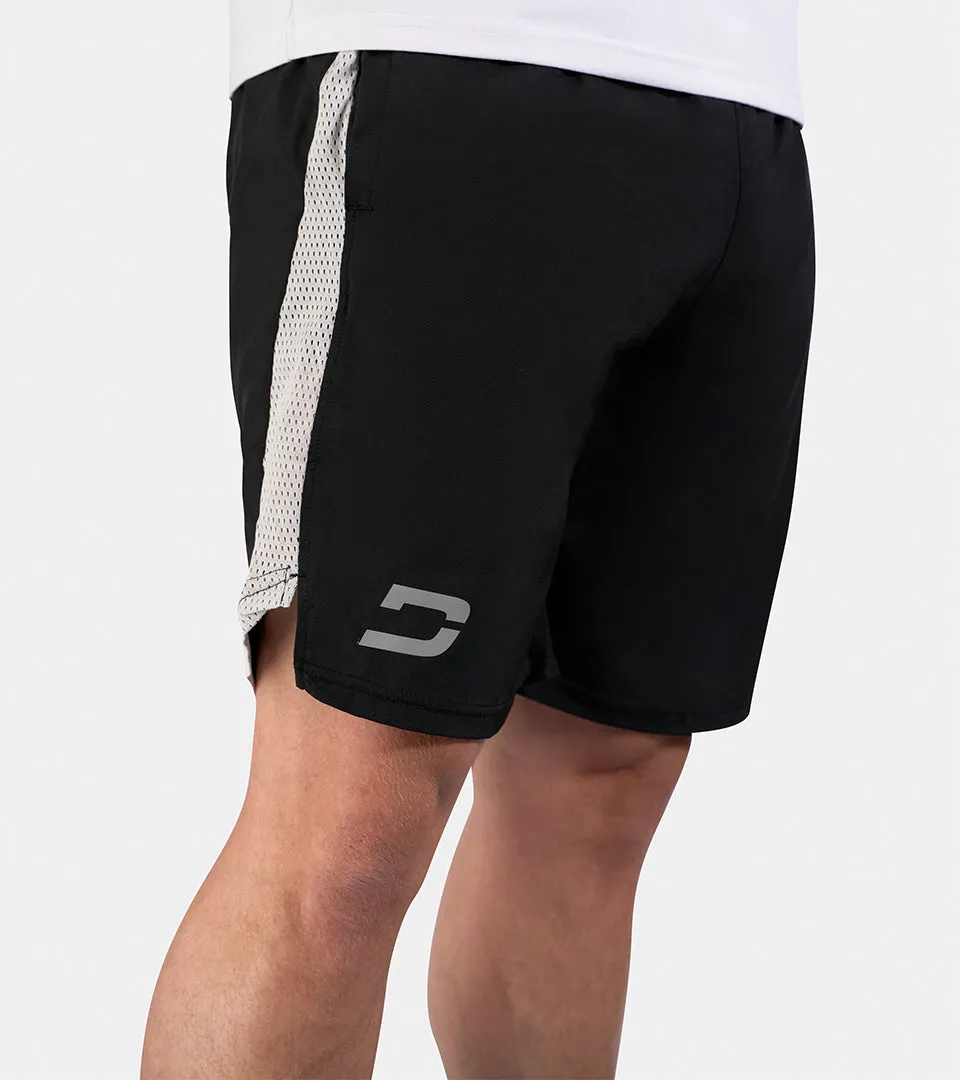 TECH SHORTS - BLACK / GREY