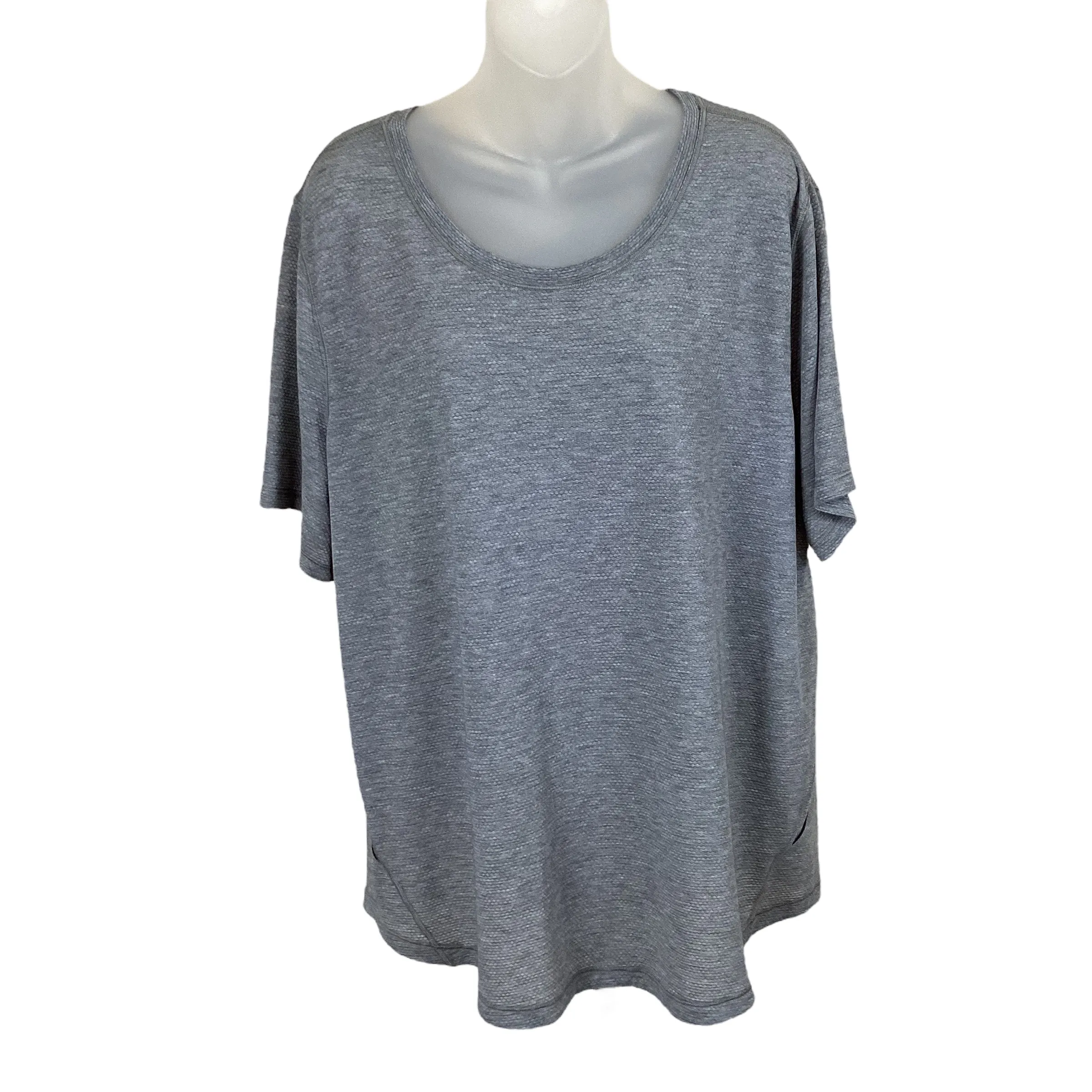 Top Short Sleeve By Lululemon  Size: 1x