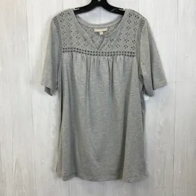 Top Short Sleeve By Woman Within  Size: 1x