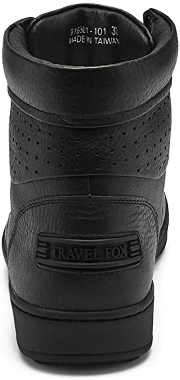 Travel Fox Lace-up High Top - Black