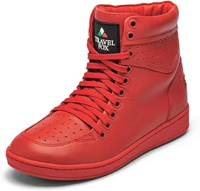 Travel Fox Lace-up High Top - Red