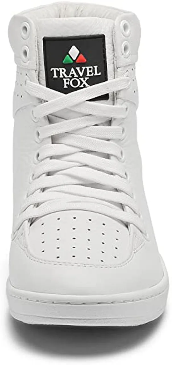 Travel Fox Lace-up High Top White