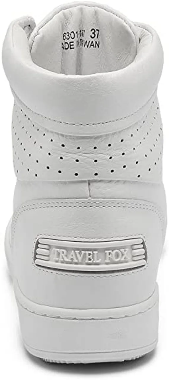 Travel Fox Lace-up High Top White