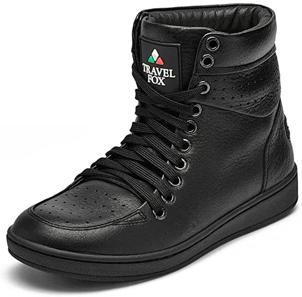 Travel Fox Lace-up High Top (Women) - Black