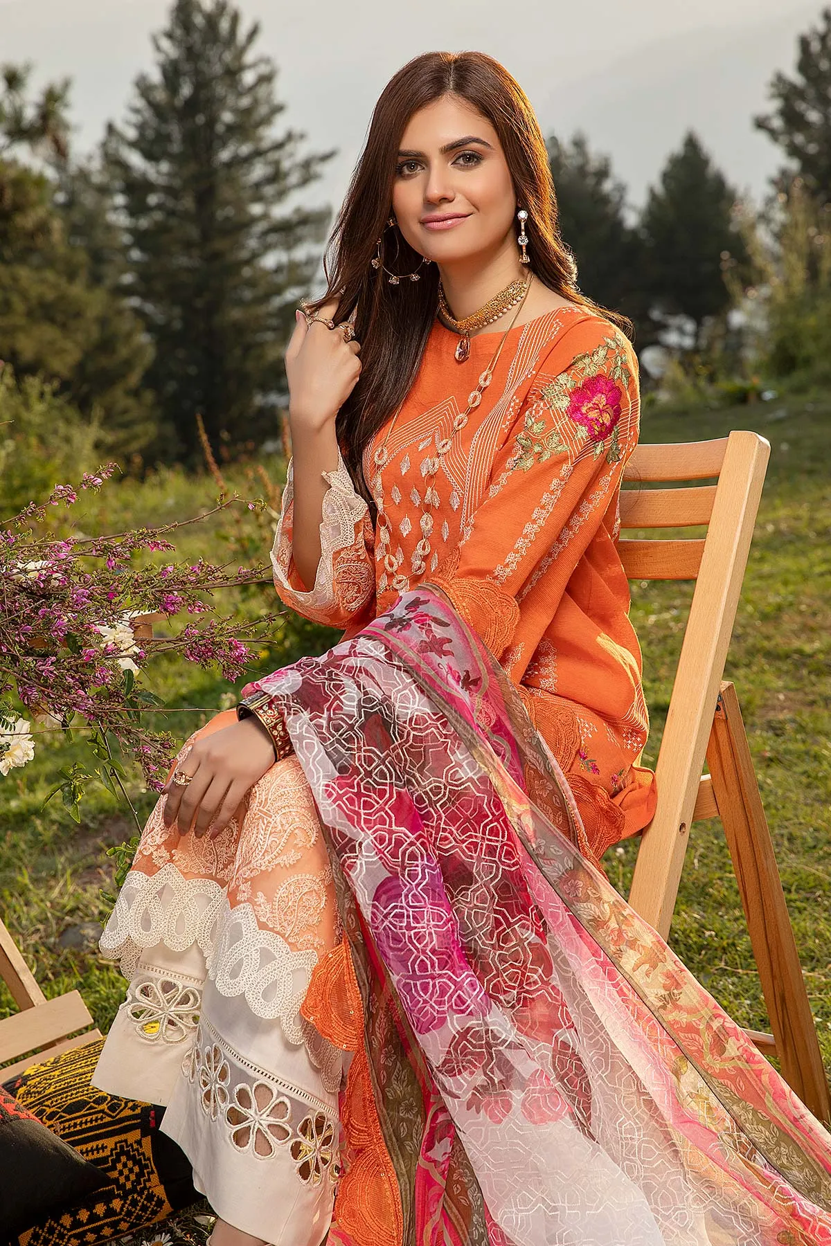 Unstitched Eid Collection - ED-13