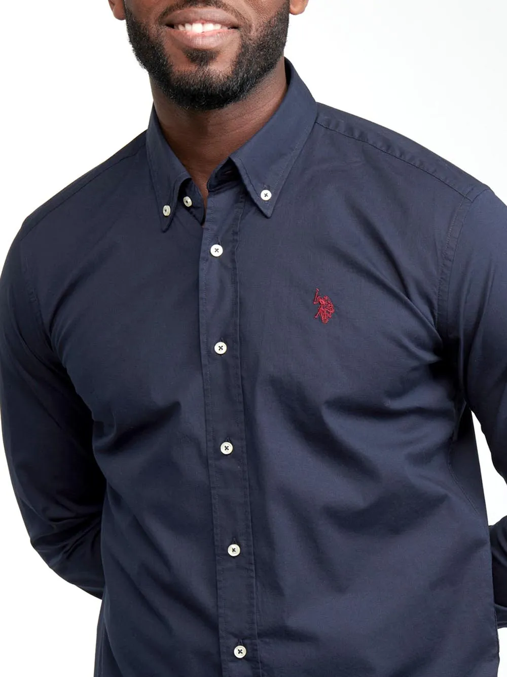 U.S. Polo Assn. Camicia Uomo Dirk 67782 52112 Blu