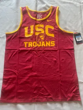 USC Trojans Nike Basketball with Logo at Front Panel Tank Top for Men