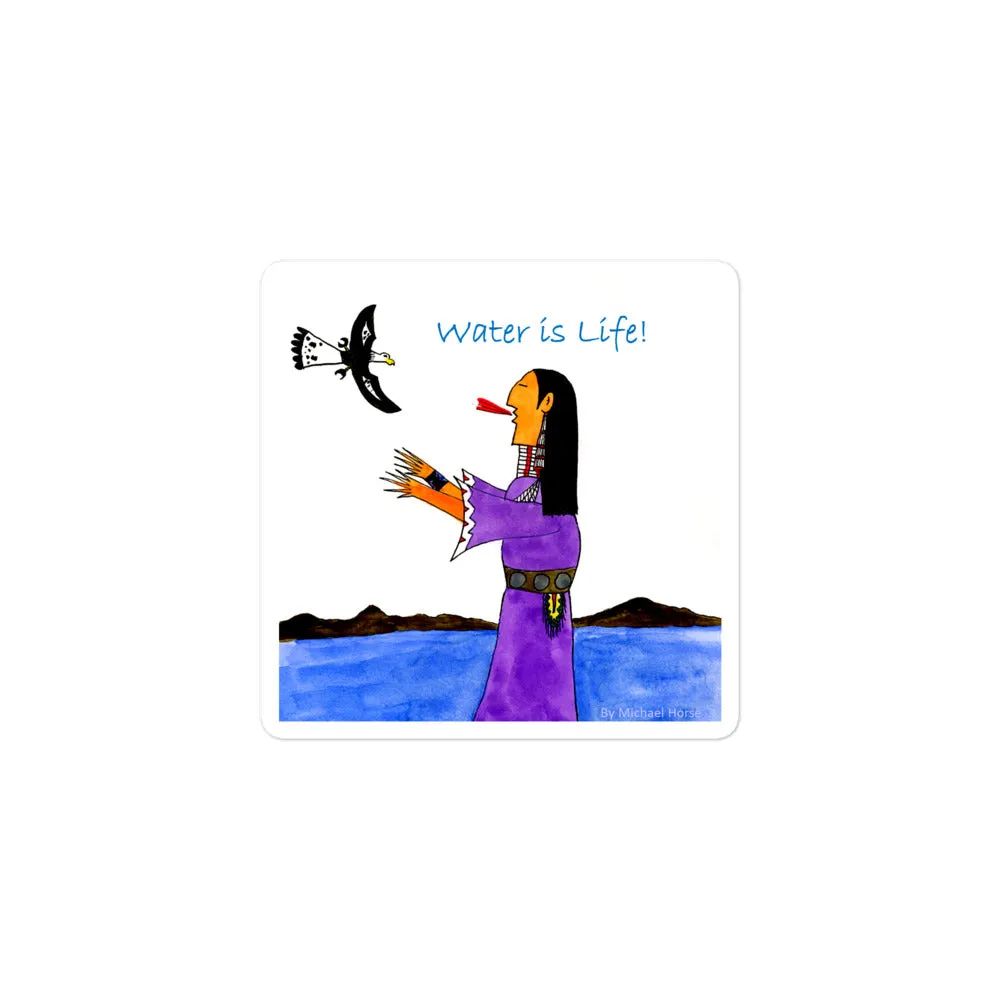 Water is Life!  Stickers