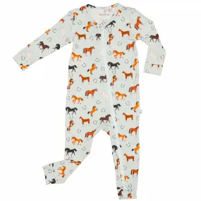 Western Horses Romper