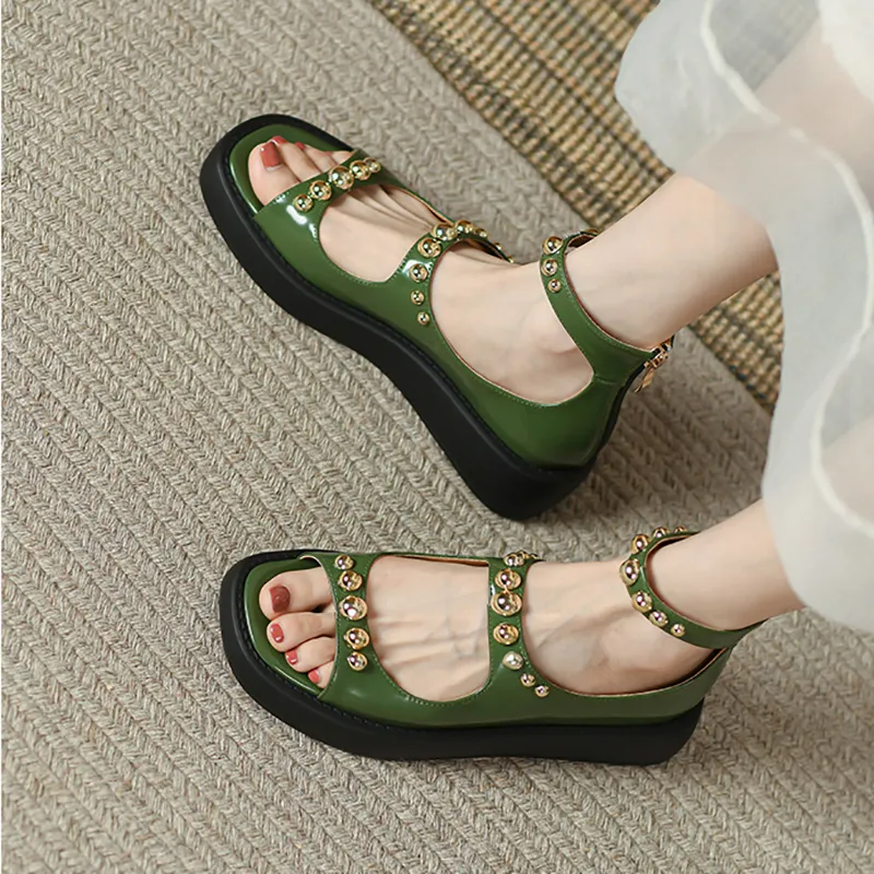 Women Platform Soft Sandals 