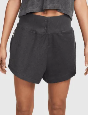 WOMEN'S HIGH-WAISTED FLEECE SHORT