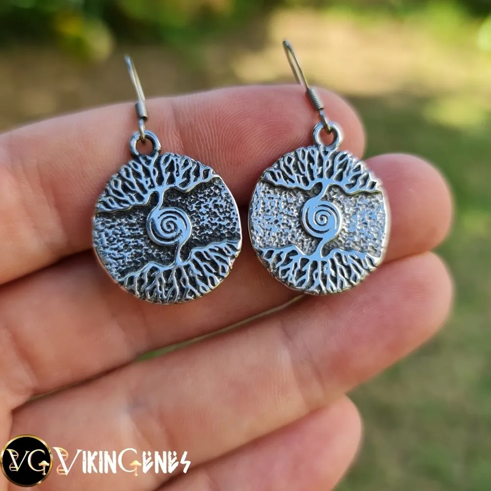 Women's Tree Of Life  Earrings