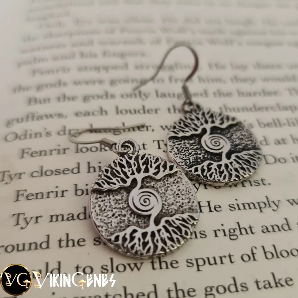 Women's Tree Of Life  Earrings