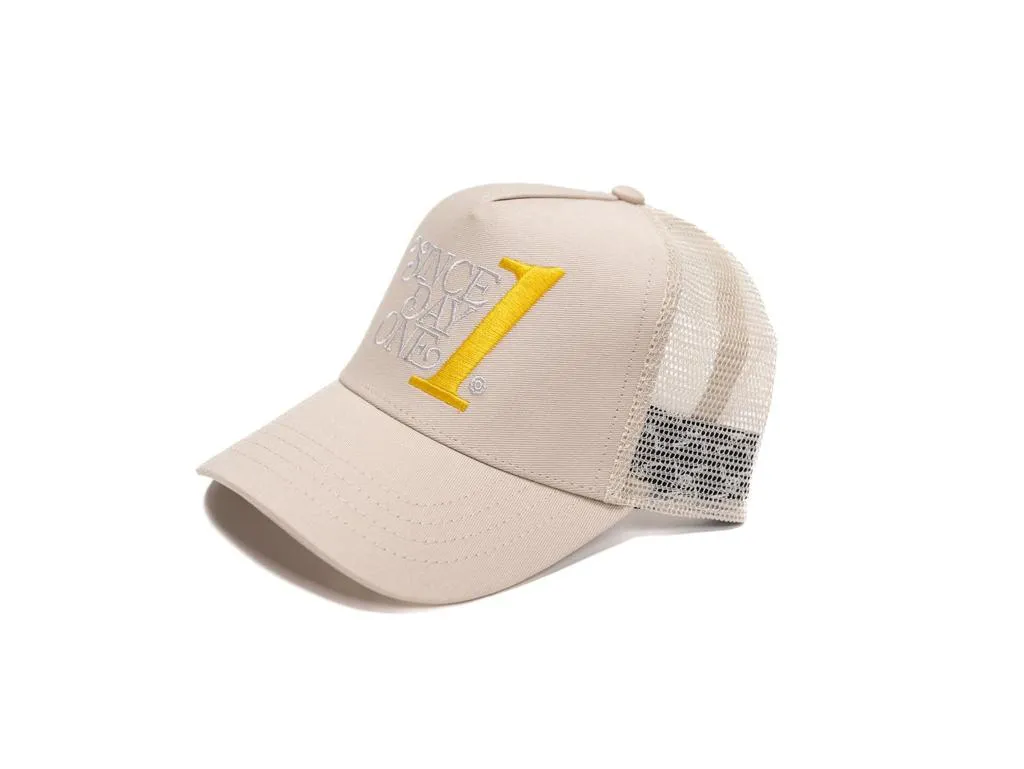 Zafiro Since Day One Trucker Hat - Beige