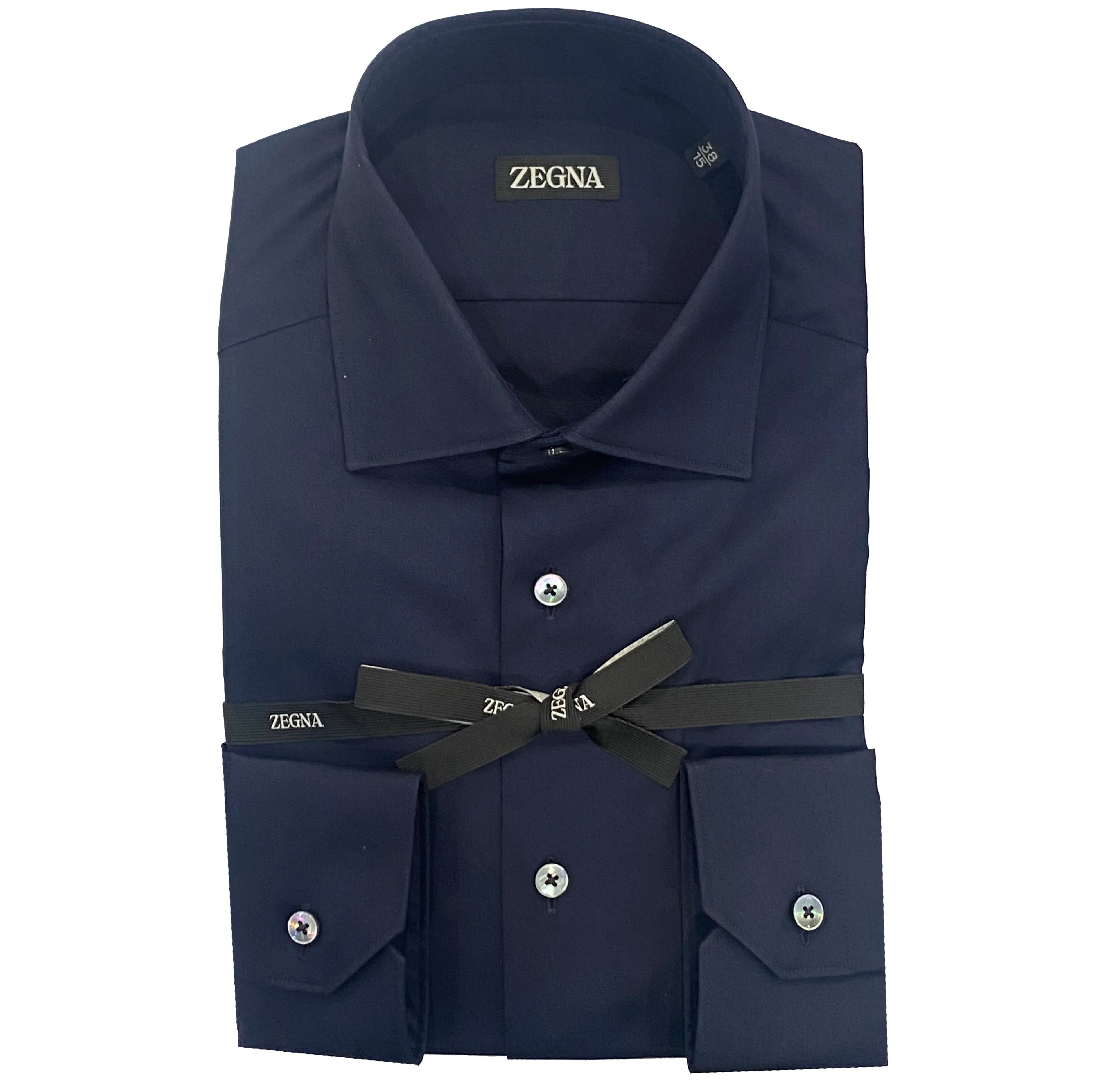 Zegna Navy Shirt